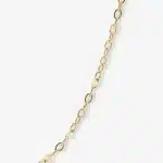 Dainty Chain in 14k gold PVD, view 2