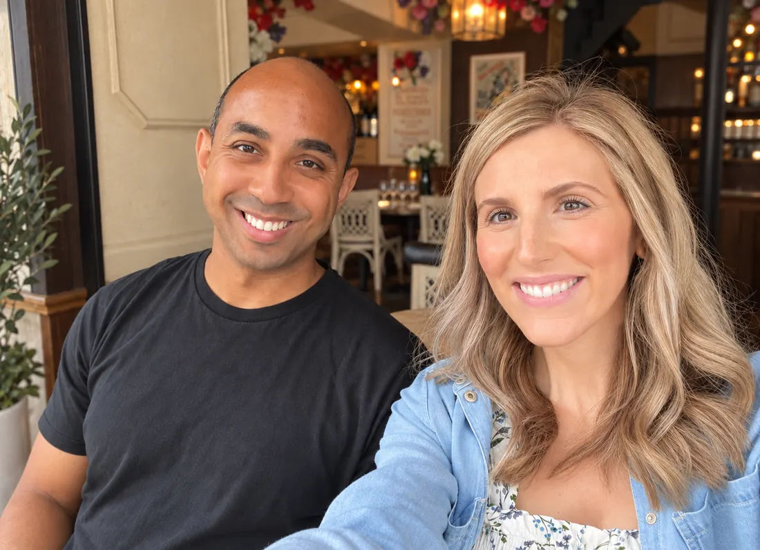 John and Ruth, the husband-and-wife team behind Aelva